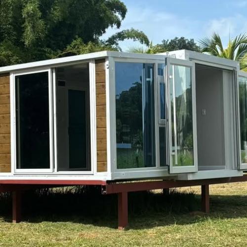 Modular Expandable Container Cabin for Queensland Tourism Modular Expandable Container Cabin for Queensland Tourism