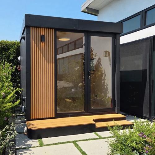 Insulated Wooden Backyard Office Pod Insulated Wooden Backyard Office Pod