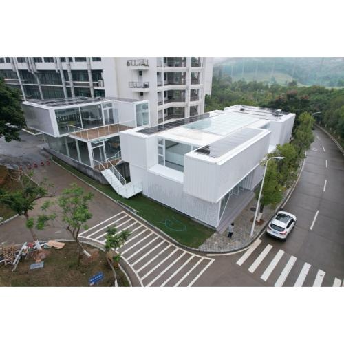 Prefab Solar Container Office with Custom Modular Design Prefab Solar Container Office with Custom Modular Design